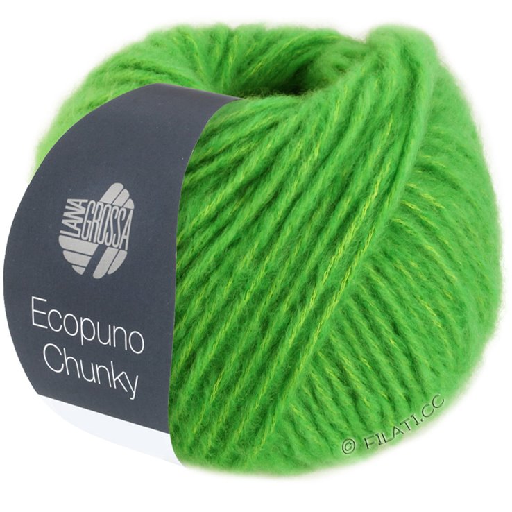 Lana Grossa ECOPUNO Chunky | 133-forårsgrøn