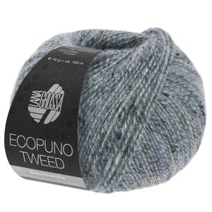 Lana Grossa ECOPUNO Tweed | 307-jeansgrå meleret