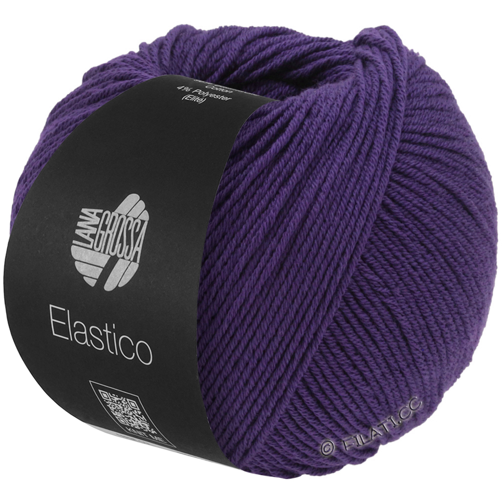 Lana Grossa ELASTICO | 198-mørk violet