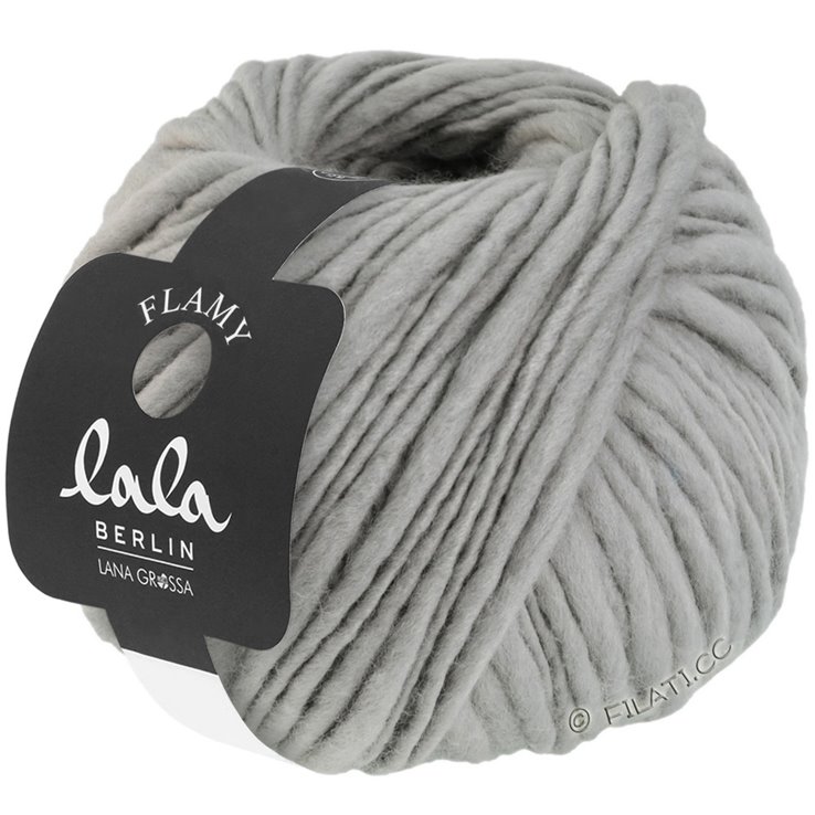 Lana Grossa FLAMY (lala BERLIN) | 005-lys grå