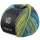 Lana Grossa GIANNA | 05-mørk blå/mørk grøn/turkis/mynte/gulgrøn