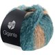 Lana Grossa GIGANTE | 09-turkis/grå petrol/mørk petrol/kamel/beige