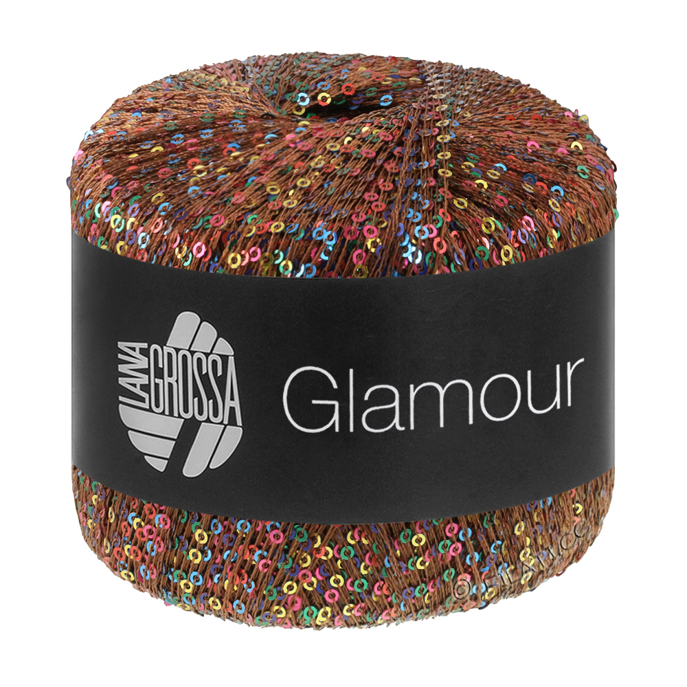 Lana Grossa GLAMOUR | 103-rødbrun