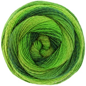 Lana Grossa GOMITOLO VERSIONE | 447-lindgrøn/majgrøn/græsgrøn/mørk grøn/flaskegrøn