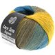 Lana Grossa LACE Seta Dégradé 50g | 104-blå/gul/taupe