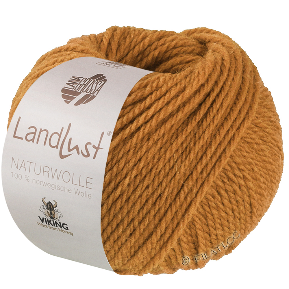 Lana Grossa LANDLUST Naturwolle | 26-okker