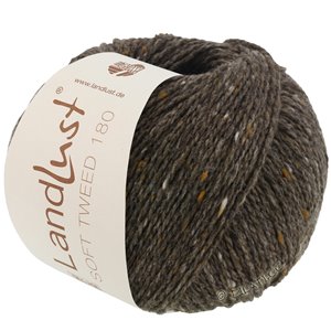 Lana Grossa LANDLUST Soft Tweed 180 | 103-gråbrun meleret