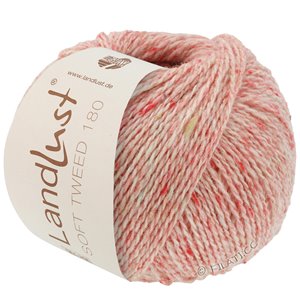 Lana Grossa LANDLUST Soft Tweed 180 | 112-lys rød meleret