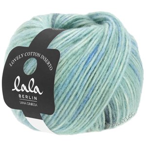 Lana Grossa LOVELY COTTON Inserto (lala BERLIN) | 110-pastelblå/gråblå