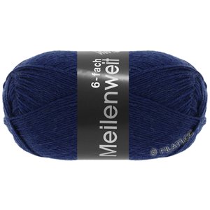 Lana Grossa MEILENWEIT 6-FACH 150g  Uni | 8962-mørk blå
