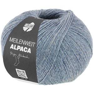Lana Grossa MEILENWEIT 100g Alpaca | 2011-gråblå