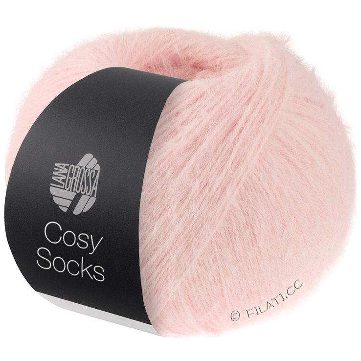 Lana Grossa MEILENWEIT 100g Cosy Socks | 01-rosa
