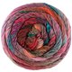 Lana Grossa MEILENWEIT 100g Rainbow | 6403-grafitgrå/koral/rød/fuchsia/turkis/mørk rød/mørk grå/pink/flaskegrøn/hindbær