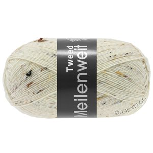 Lana Grossa MEILENWEIT 100g Tweed | 106-natur meleret