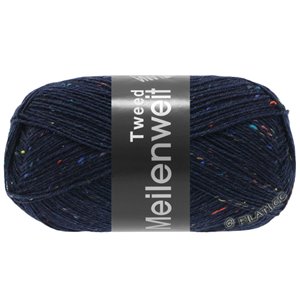 Lana Grossa MEILENWEIT 100g Tweed | 112-natblå