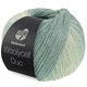 Lana Grossa MEILENWEIT 100g Woolycell Duo | 6007-salviegrøn/høgrøn/pastelgrøn