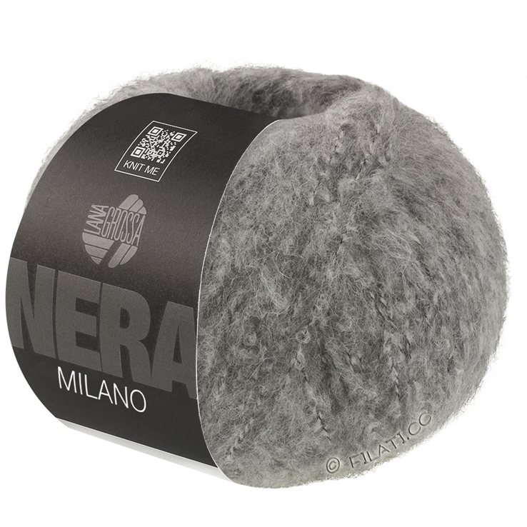 Lana Grossa MILANO (Nera) | 01-grå meleret