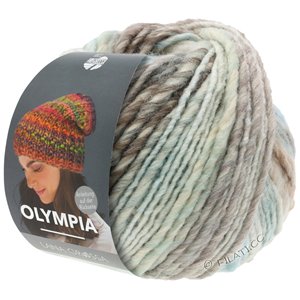 Lana Grossa OLYMPIA Classic | 084-mint/pastelblå/beige/hvid/gråbrun/grå