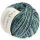 Lana Grossa ORGANICO Print (Linea Pura) | 357-natur/mørk petrol/lys grøn/turkis