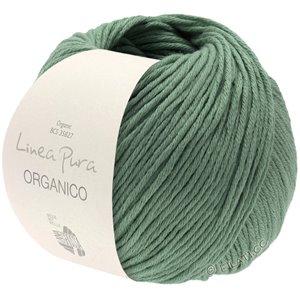 Lana Grossa ORGANICO  Uni (Linea Pura) | 130-sivgrøn