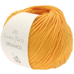 Lana Grossa ORGANICO  Uni (Linea Pura) | 165-æggeblomme gul