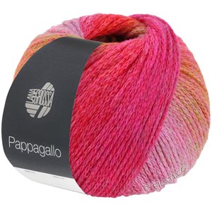 Lana Grossa PAPPAGALLO | 11-pink/brunrød/koral/hindbær