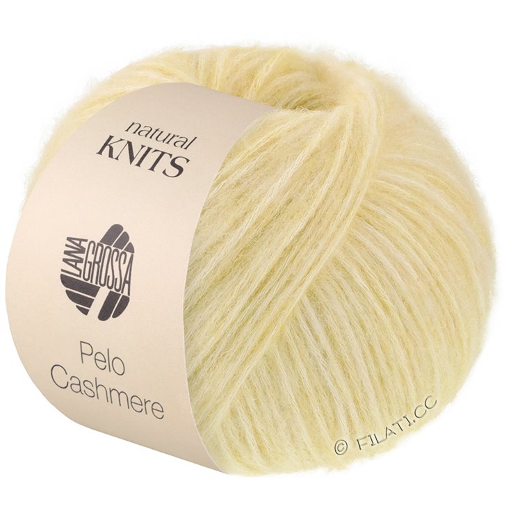 Lana Grossa PELO CASHMERE | 01-rå hvid/creme