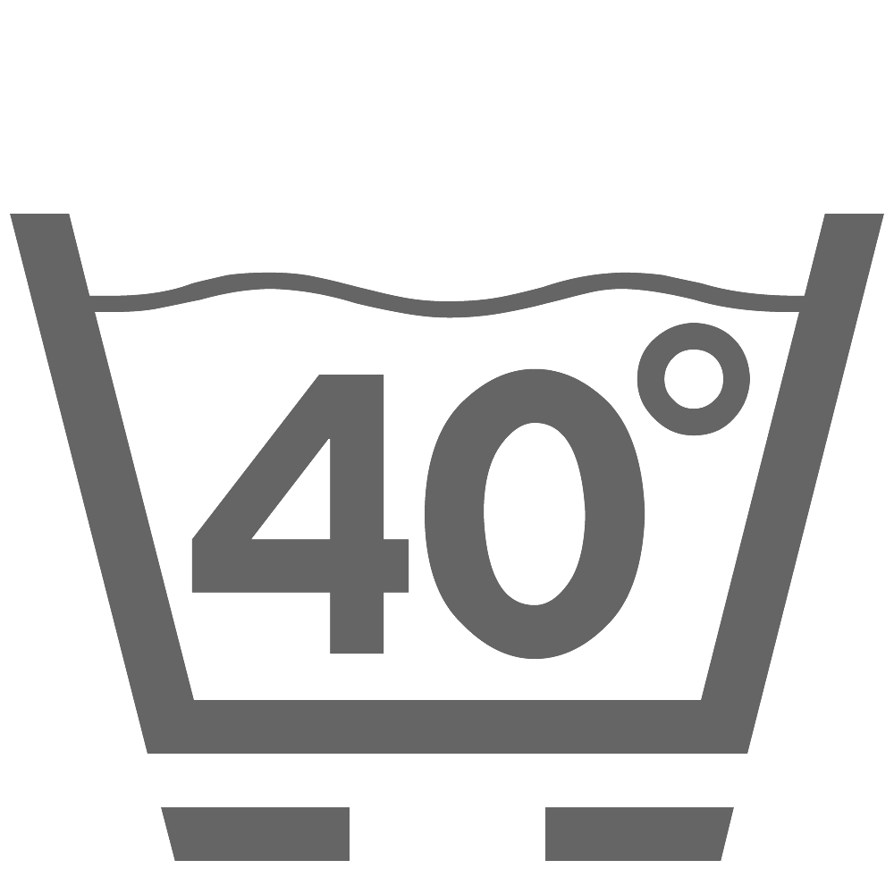 Vask 40°C (meget blid)