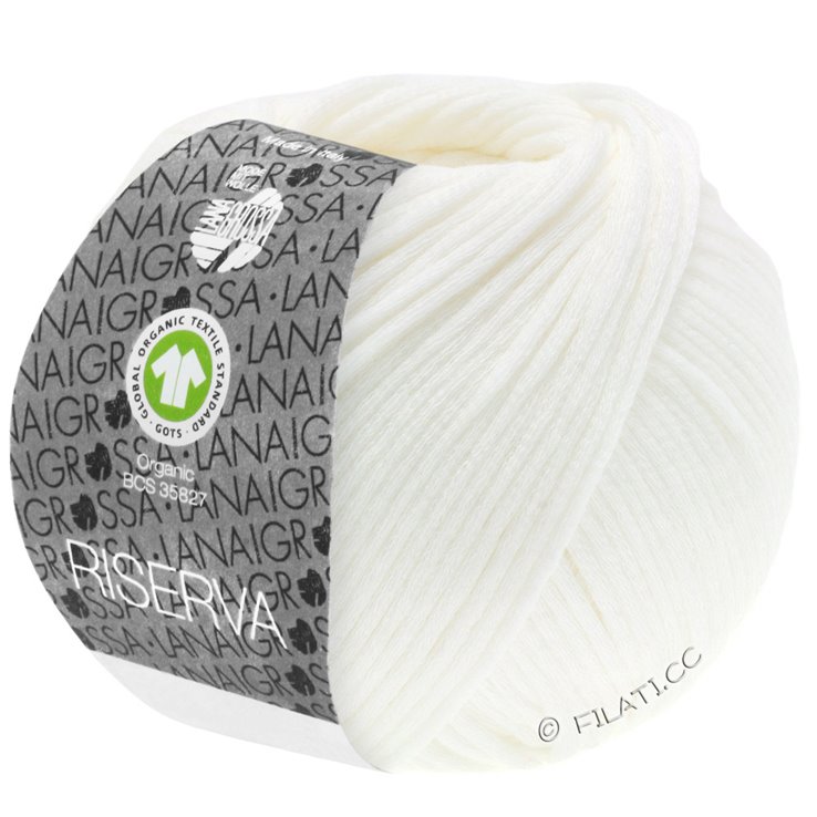 Lana Grossa RISERVA (GOTS) | 01-hvid