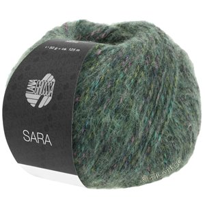 Lana Grossa SARA | 20-mørk grøn meleret