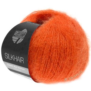 Lana Grossa SILKHAIR  Uni | 136-mørk orange