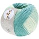 Lana Grossa SOFT COTTON Dégradé | 119-ecru/hvidturkis/myntegrøn
