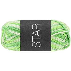 Lana Grossa STAR Print | 348-hvidgrøn/lys grøn/jade