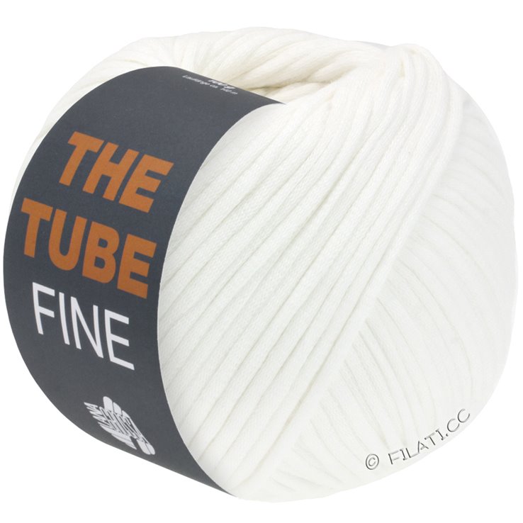 Lana Grossa THE TUBE FINE | 101-hvid