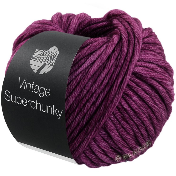 Lana Grossa Vintage Superchuncky | 502-bordeaux