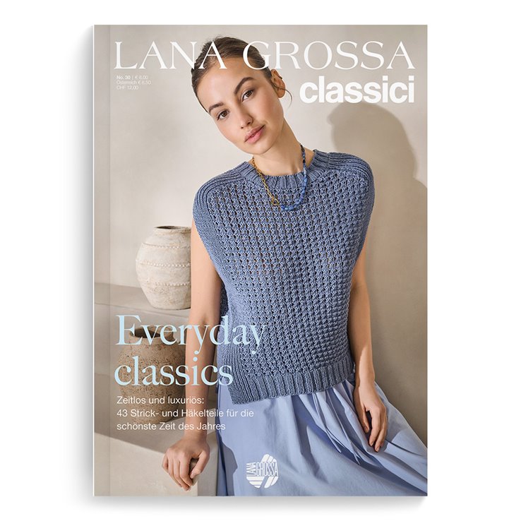 Classici No. 30 - Magasin (DE) + Strikkeopskrifter (DK) fra Lana Grossa