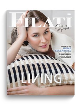 LIVING No. 1 - Magasin (DE) + Strikkeopskrifter (DK) 