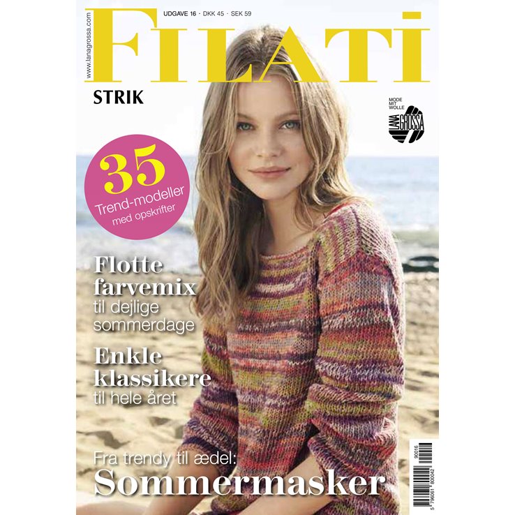 FILATI Strik Udgave 16 (DK) fra Lana Grossa