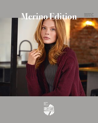Lana Grossa Merino Edition No. 1 - Magasin (DE) + Strikkeopskrifter (DK)