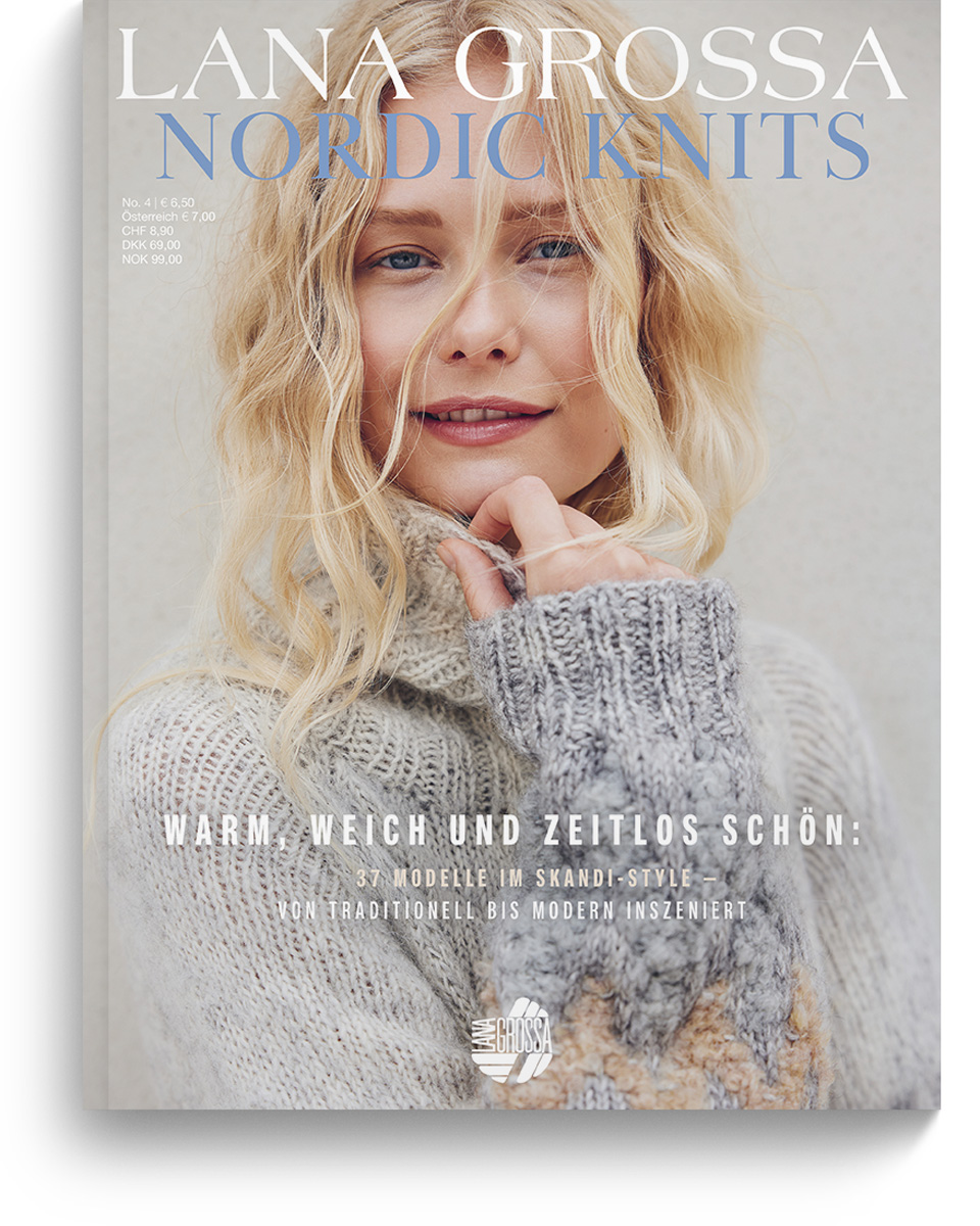 Lana Grossa Nordic Knits No. 4 - Magasin (DE) + Strikkeopskrifter (DK)