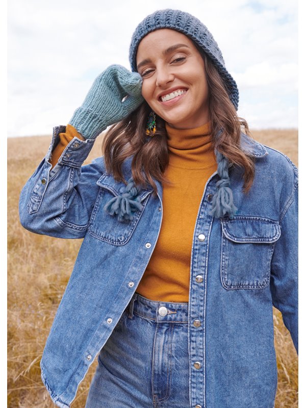 Lana Grossa HÆKLET HUE Per Lei - Opskrift (SE)