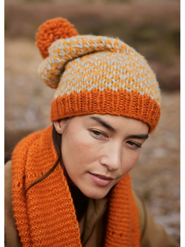 Lana Grossa HUE Ecopuno Chunky - Strikkeopskrift (SE)