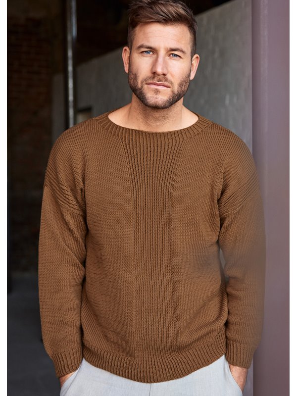 Lana Grossa SWEATER Pima - Strikkeopskrift (NO)