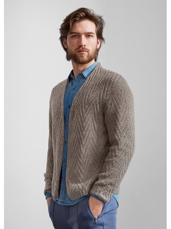 Lana Grossa CARDIGAN Cashmere 16 Fine