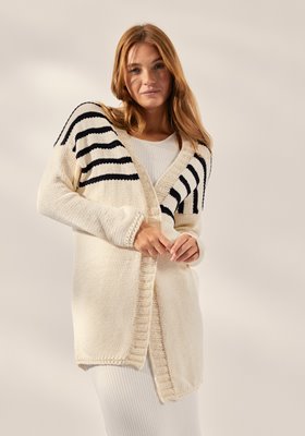 Lana Grossa CARDIGAN Promessa - Strikkeopskrift (NO)