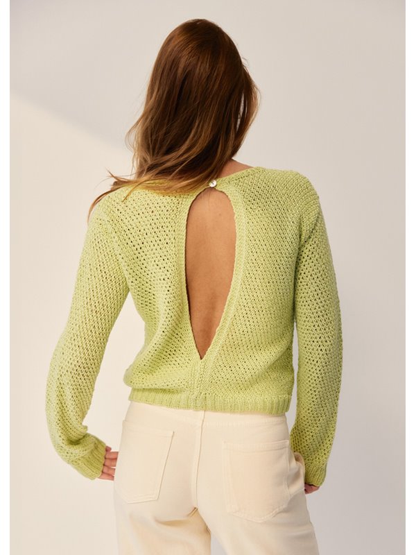 Lana Grossa PULLOVER Campo - Strikkeopskrift (SE)