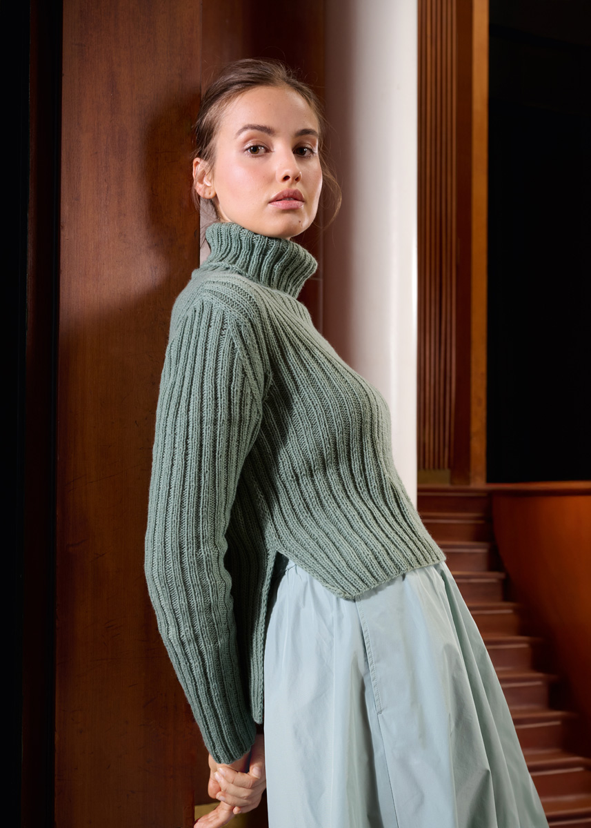 PULLOVER Cashmere Pure fra Lana Grossa