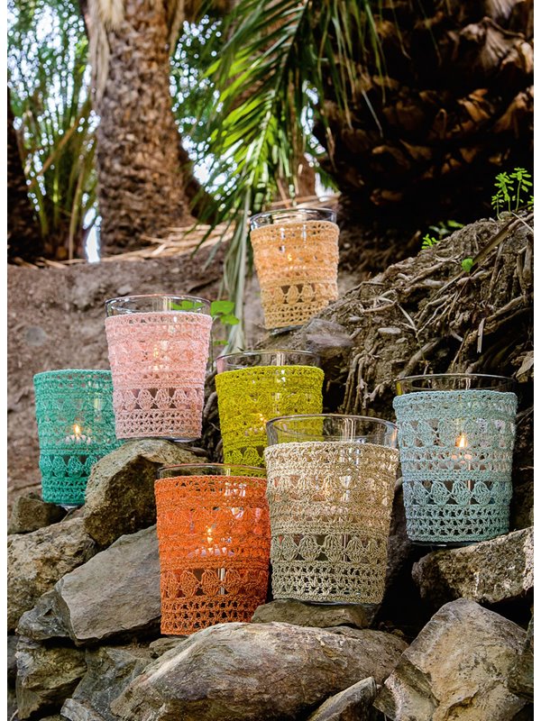 Lana Grossa HÆKLEDE BETRÆK TIL STORMLYGTER Secondo