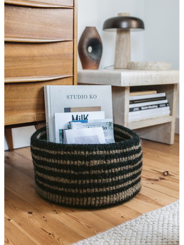 Lana Grossa HÆKLET KURV Feltro - Hækleopskrift (SE)