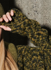 Lana Grossa Pulsvarmere Garzato Fleece Print